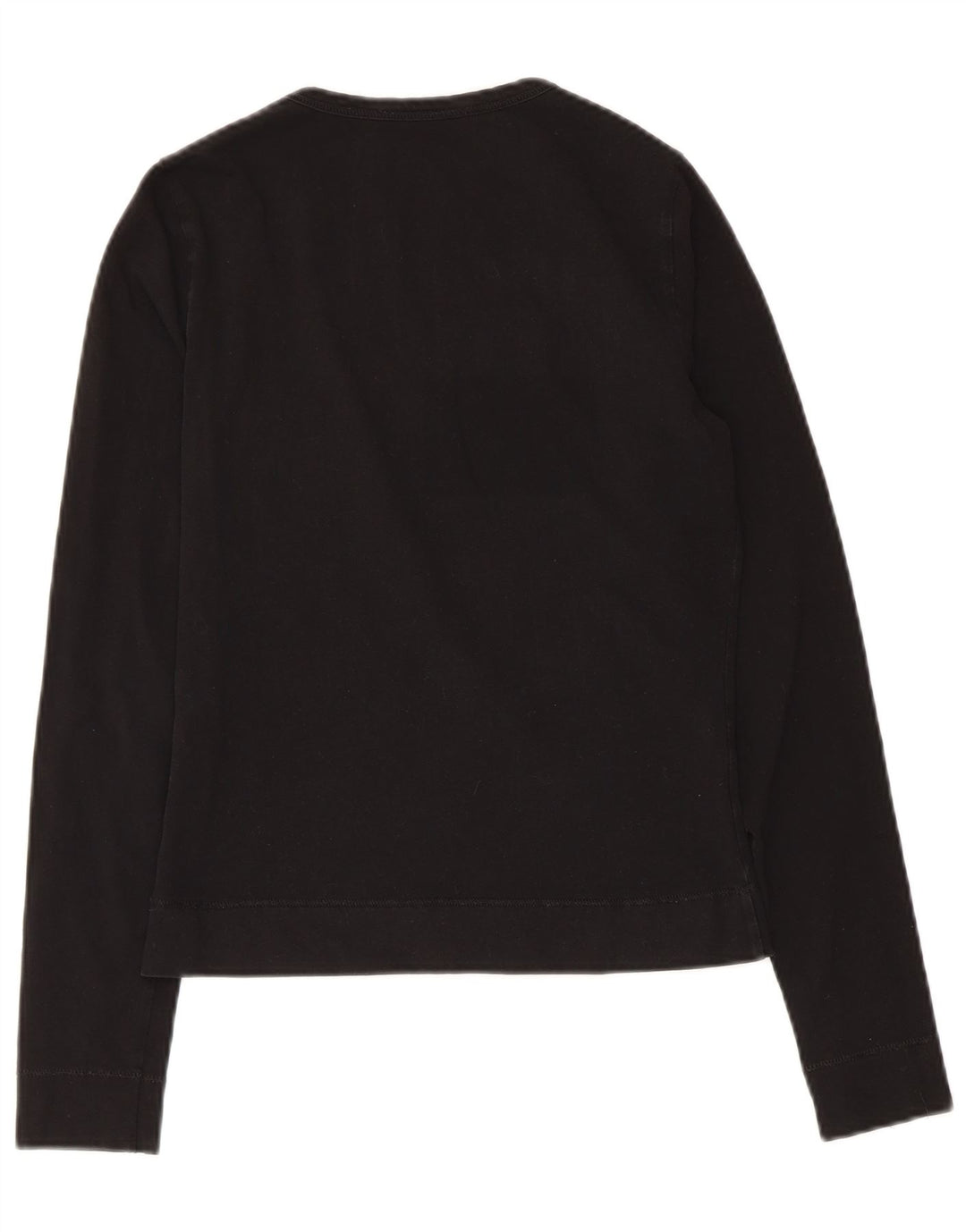 Liu Jo Top Grafico Donna Manica Lunga IT 42 Medio Nero Cotone