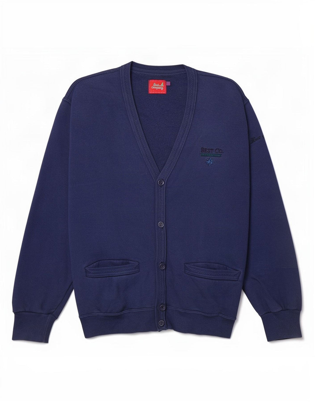 Giacca da ginnastica da uomo Best Company piccola blu navy