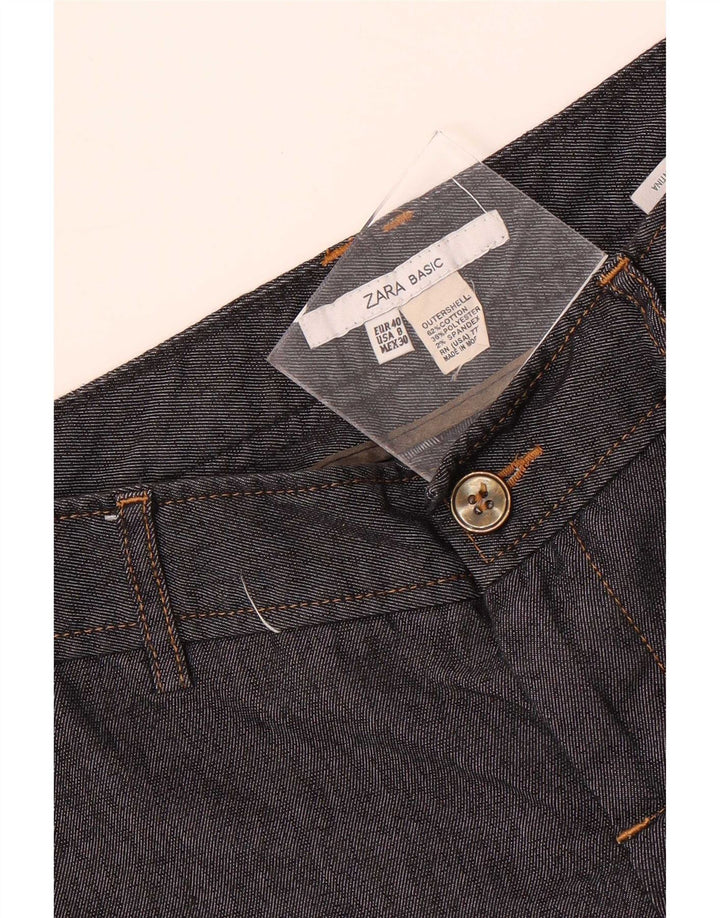 Pantaloncini chino bermuda da donna Zara EU 40 medi W30 cotone nero