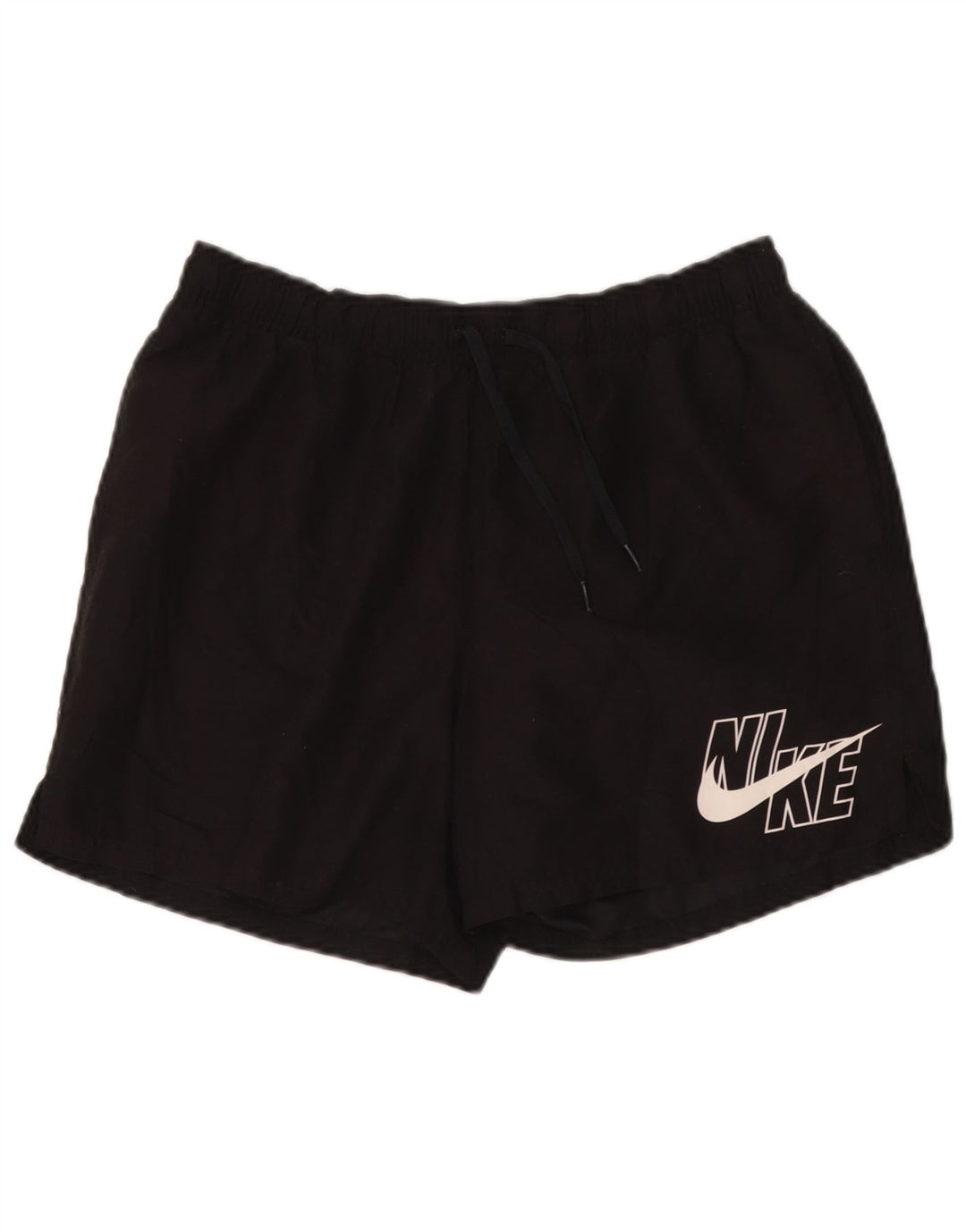 Pantaloncini sportivi Nike Dri Fit Graphic da uomo grandi neri