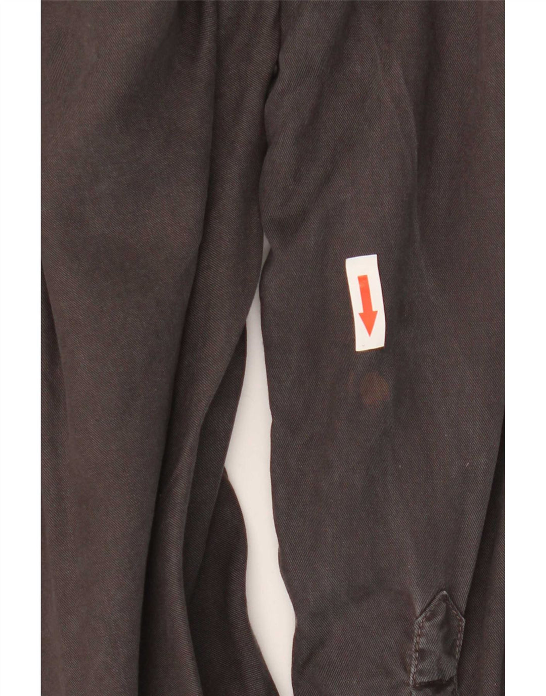 Camicia militare da donna Superdry UK 10 Small in viscosa grigia