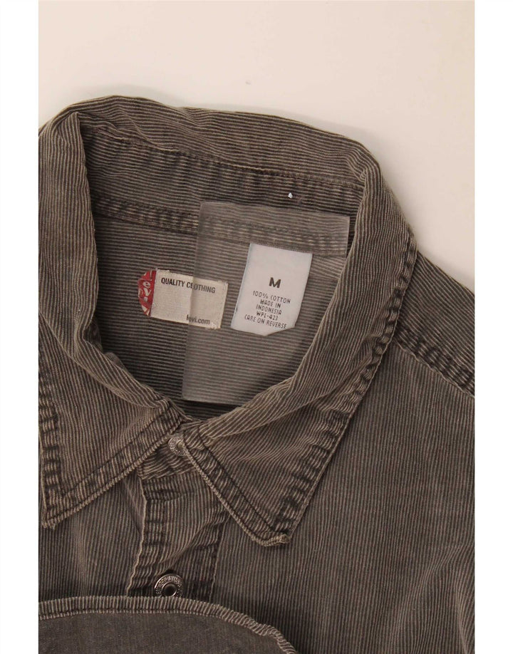 Camicia in velluto a coste da uomo Levi's Grigio medio