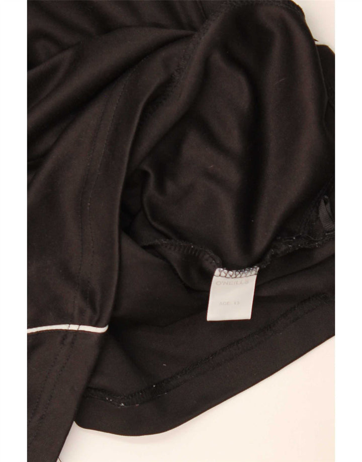 Top della tuta pullover con zip e collo per ragazzi O'Neills 12-13 anni color block nero