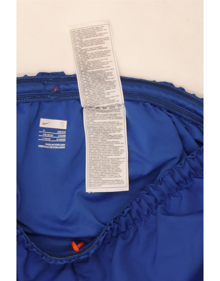 Pantaloncini sportivi Nike Valencia da uomo piccoli in poliestere blu