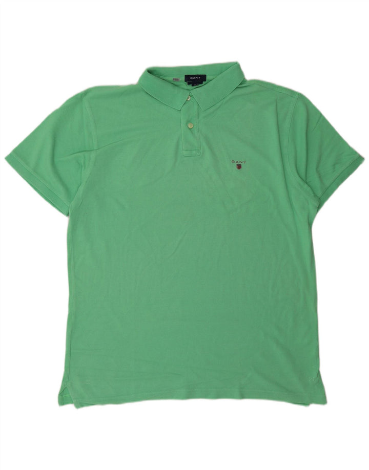 Polo da uomo GANT XL in cotone verde