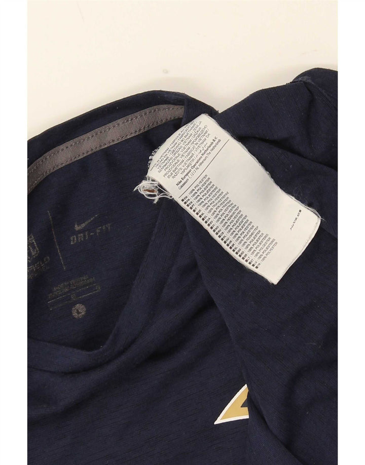 T-shirt da uomo Nike Los Angeles Rams, taglia grande, in poliestere blu navy