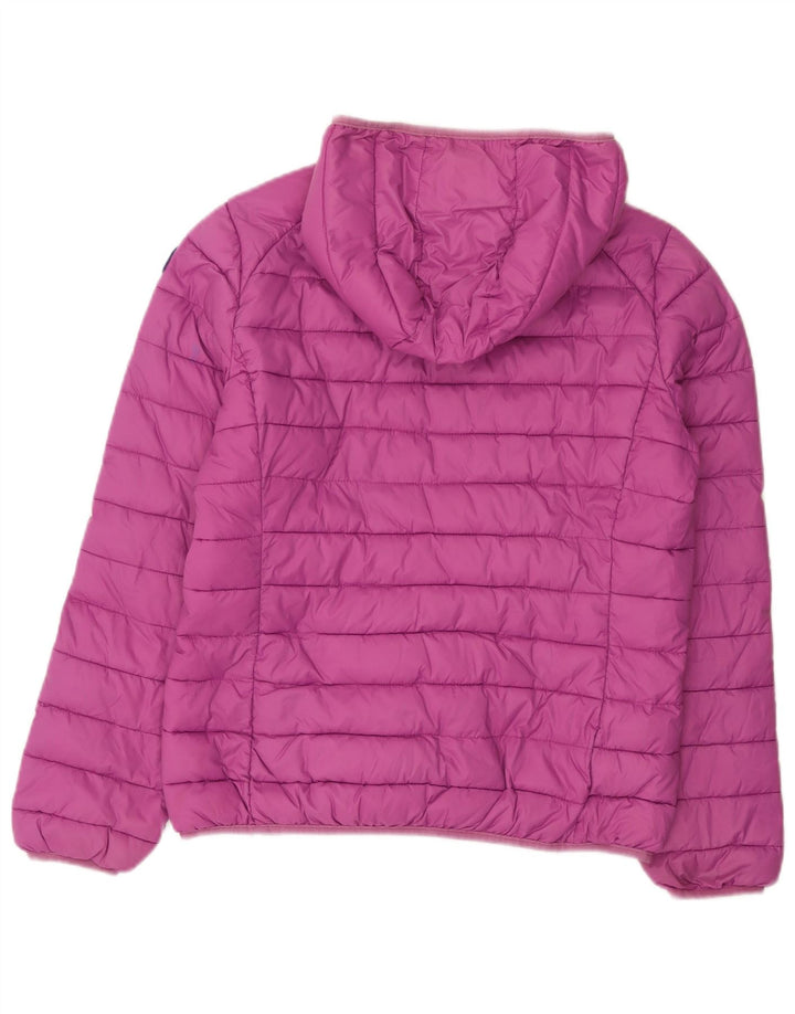 Giacca imbottita con cappuccio da donna Invicta UK 18 XL viola poliammide