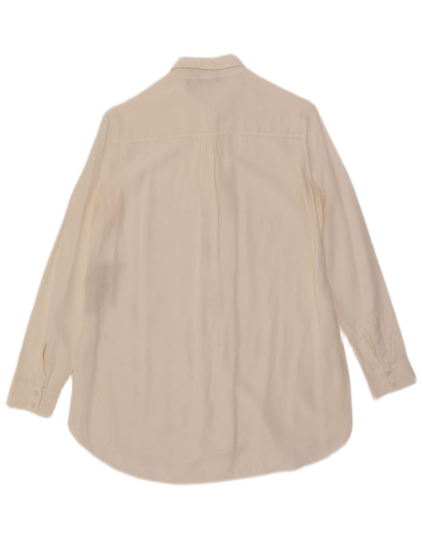 Camicetta camicia da donna Massimo Dutti EU 36 XS seta bianca