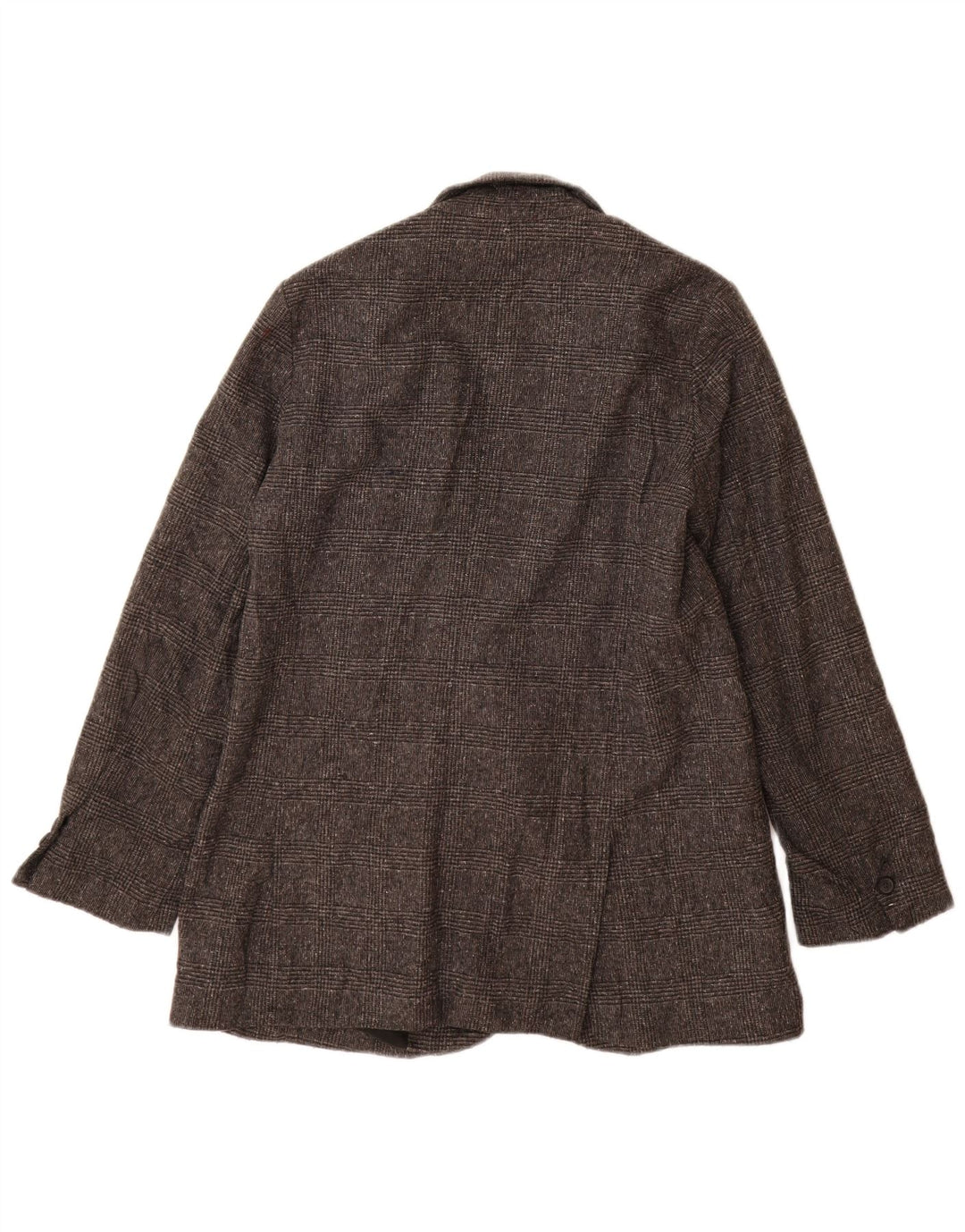 Giacca blazer oversize a 1 bottone da donna Zara UK 10 piccolo pied de poule grigio