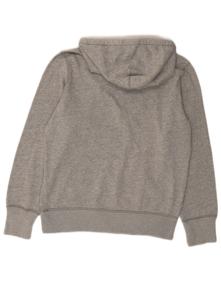 Maglione con cappuccio grafico da uomo American Eagle in cotone grigio medio