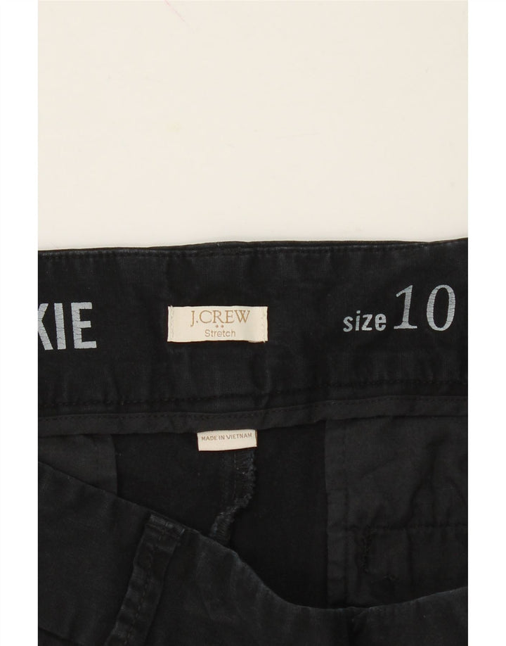 J. CREW Womens Stretch Chino Shorts US 10 Large W32 Black Cotton Vintage J. Crew and Second-Hand J. Crew from Messina Hembry 