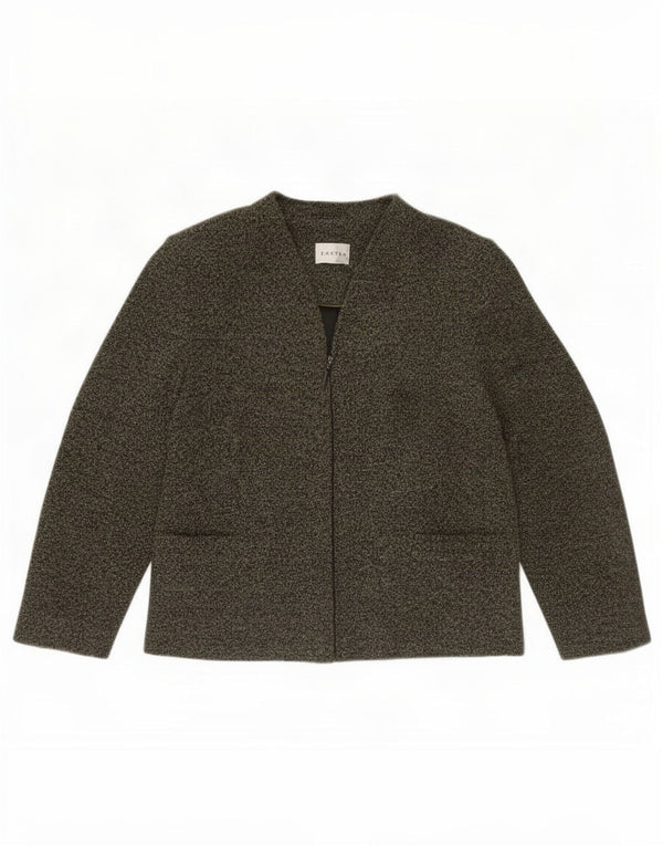 Giacca blazer da donna Eastex UK 18 XL Poliestere screziato verde