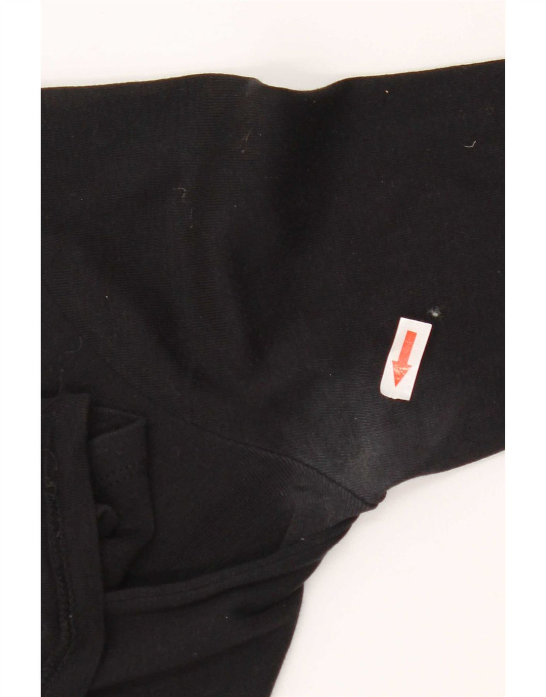 Top Zara da donna manica 3/4 UK 8 piccolo cotone nero
