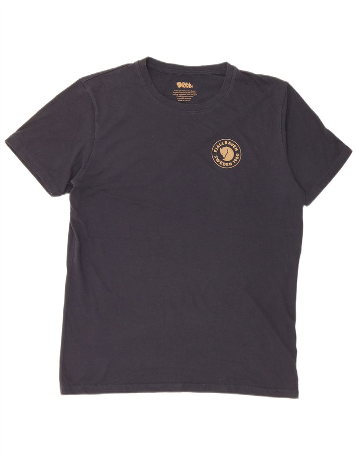 T-shirt da uomo Fjall Raven Top in cotone nero medio