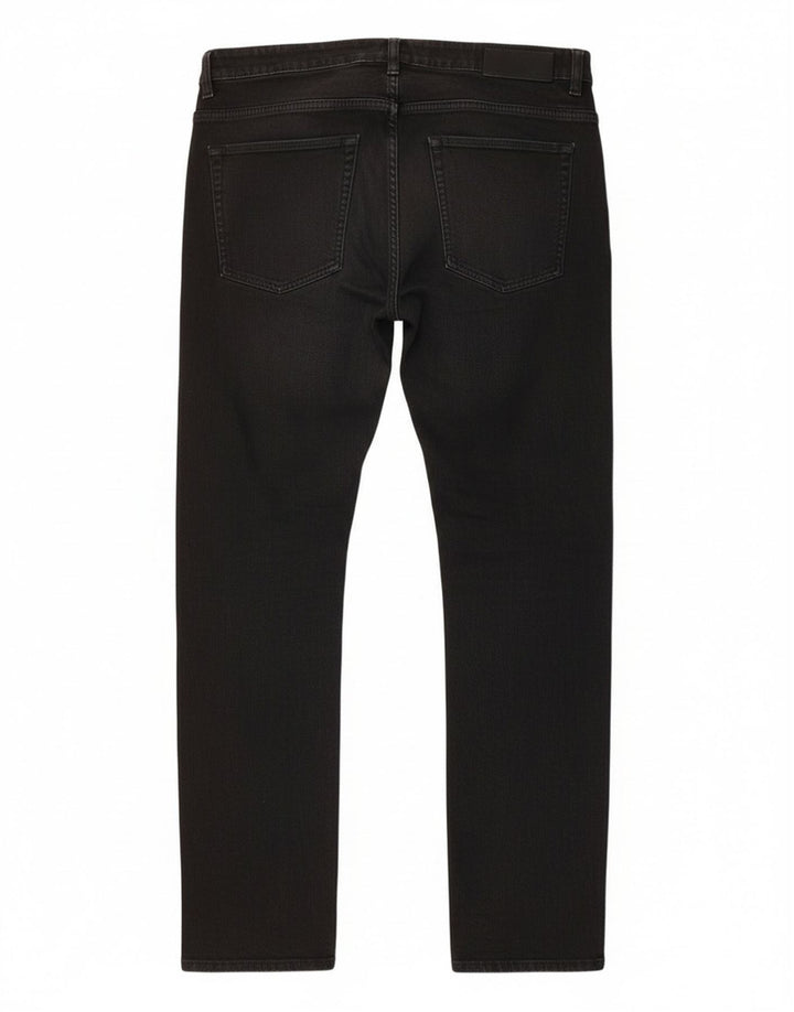 Jeans slim da uomo Hugo Boss W36 L32 cotone nero