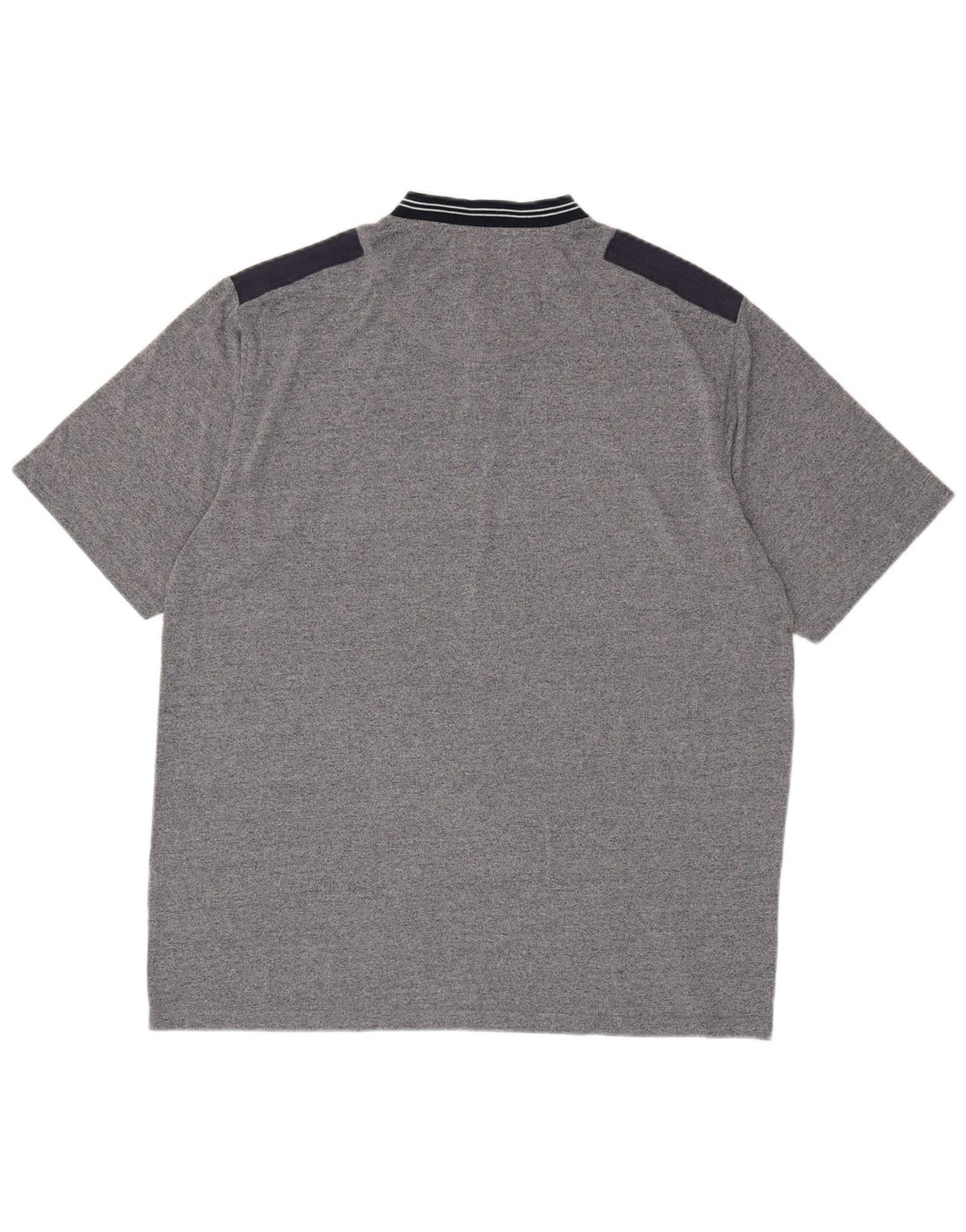 Polo da uomo Charro IT 54 XL Cotone color block grigio