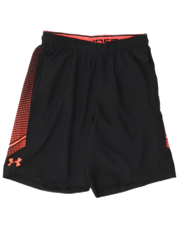 Pantaloncini sportivi Under Armour da uomo Heat Gear Small Black Colourblock
