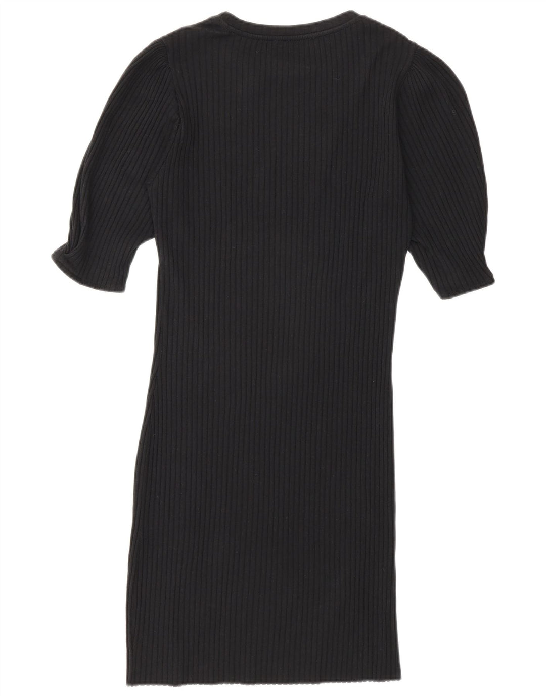 Vestito aderente da donna Zara UK 14 grande nero