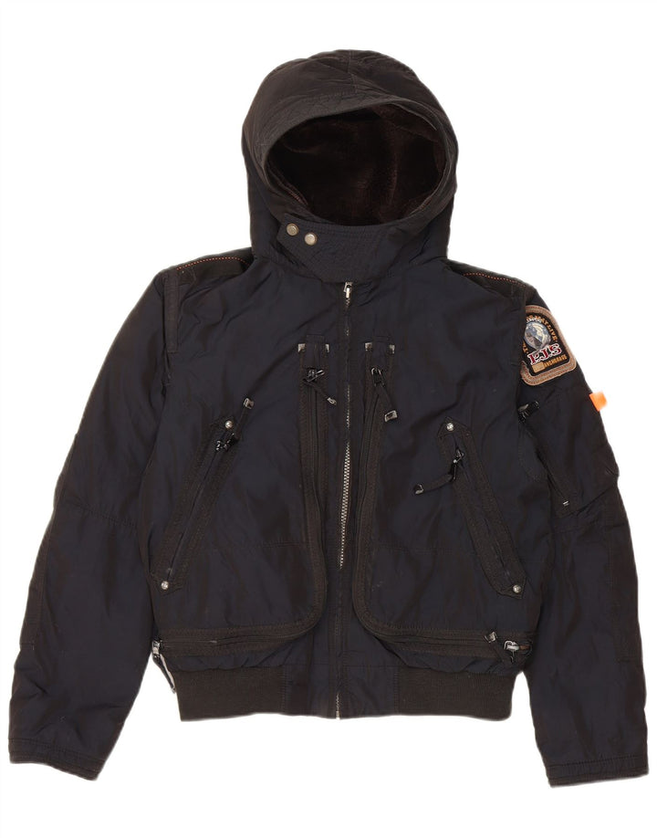 Giacca imbottita con cappuccio Parajumpers per ragazzi 11-12 anni piccola in poliestere blu navy