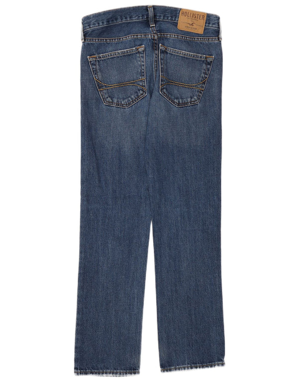 Jeans dritti da uomo Hollister W29 L30 cotone blu