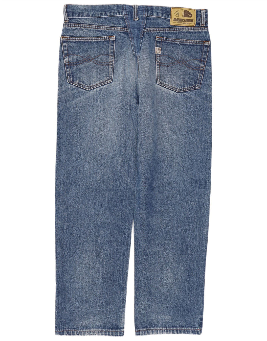 Jeans dritti da uomo AMERICANINO W34 L28 Blu