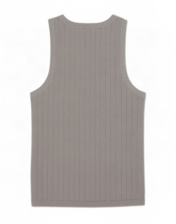 Canotta canotta da donna Zara UK 12 Grigio medio