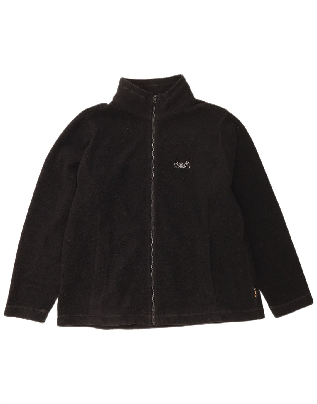 Giacca in pile foderata da uomo Jack Wolfskin UK 40 grande poliestere nero