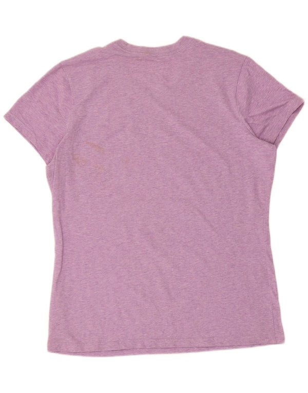 Maglietta Nike Dri Fit da donna, taglia UK 18 XL, cotone viola