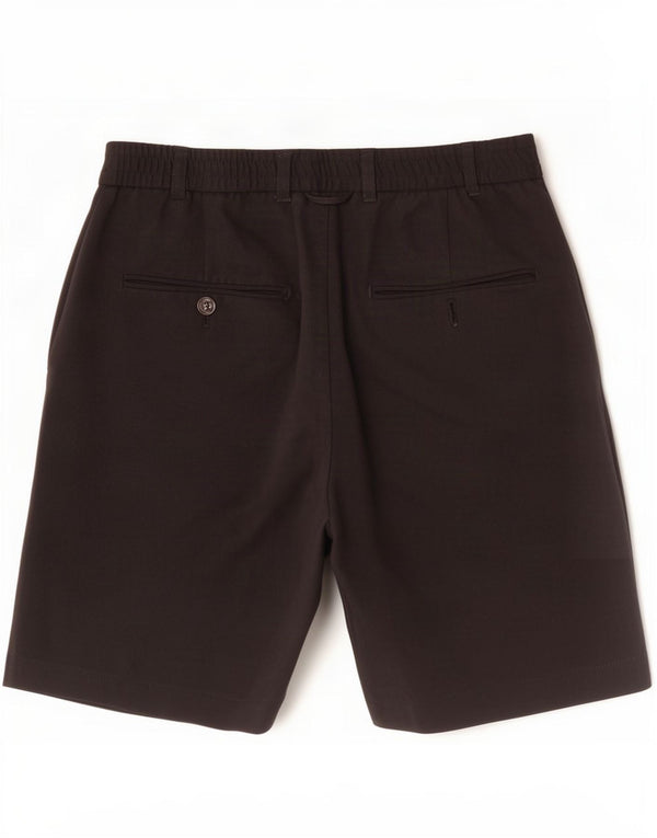 Zara Mens Chino Shorts EU 38 Small W30 Black Polyester
