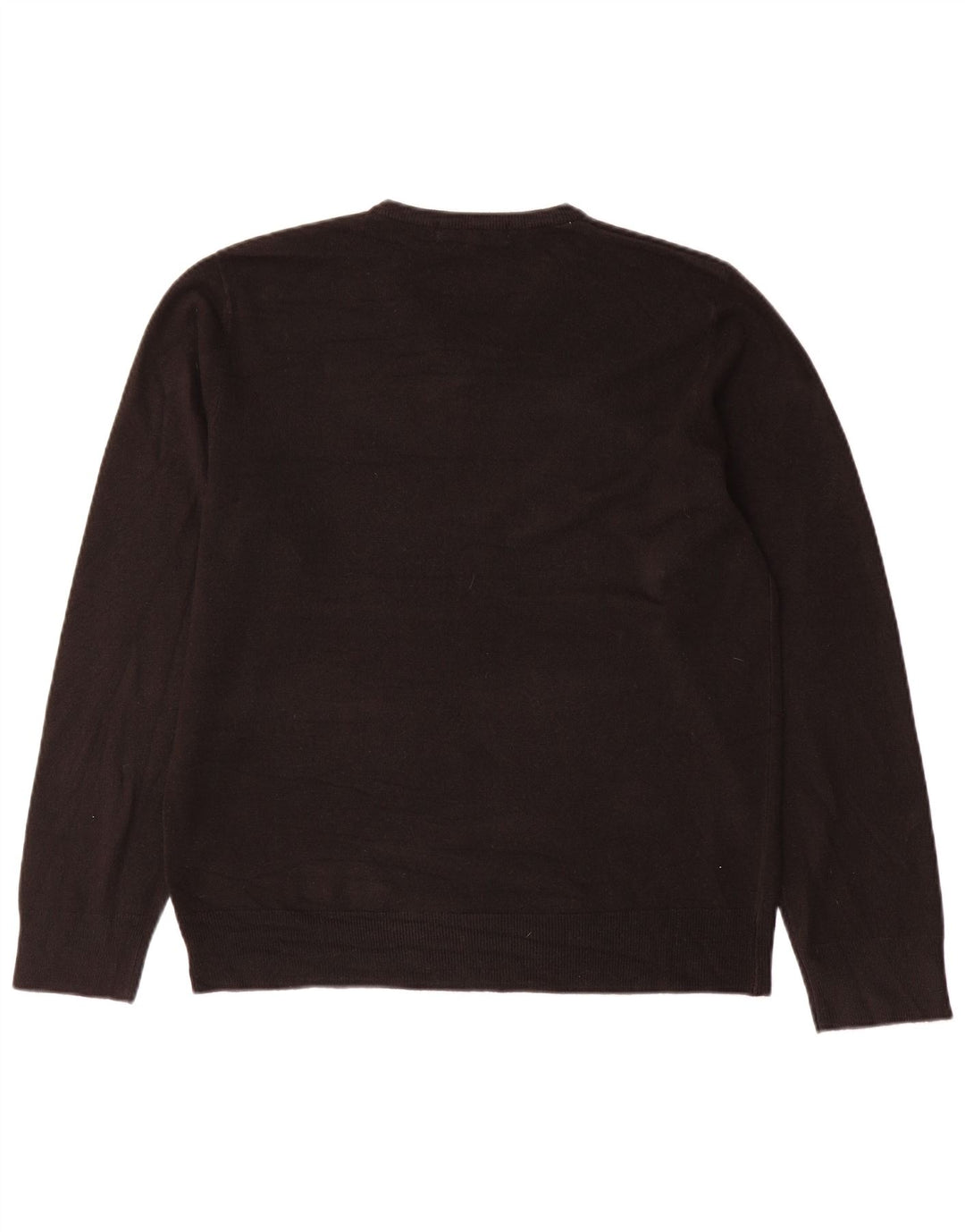 Maglione da uomo con scollo a V Marks & Spencer grande acrilico nero
