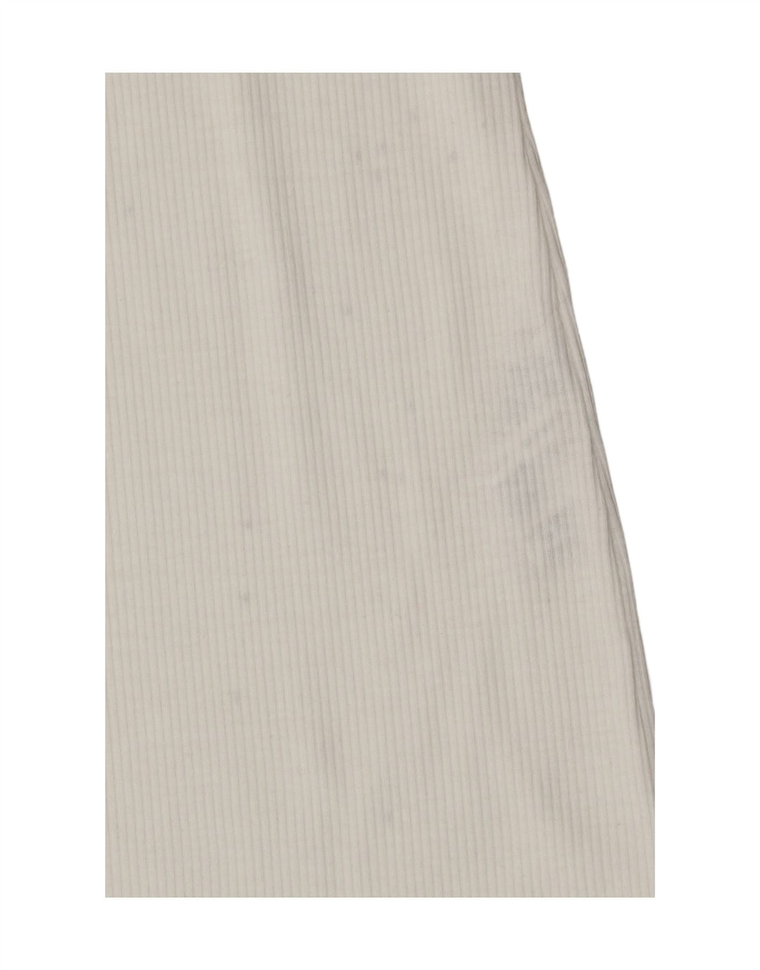 Top corto da donna Zara UK 12 cotone bianco medio
