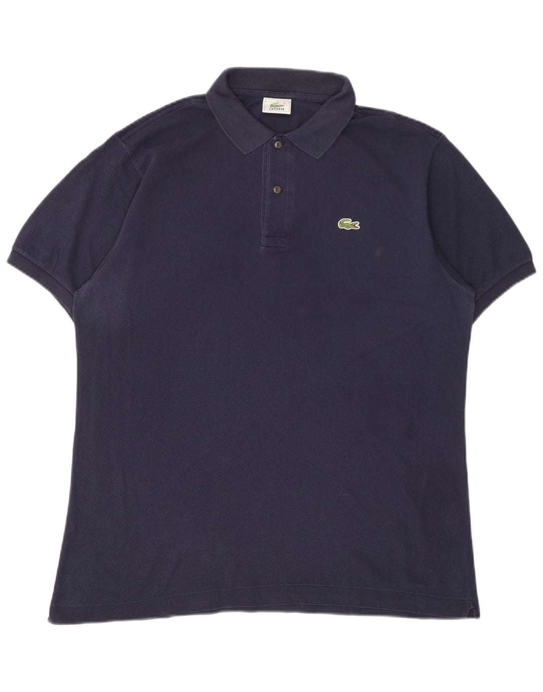 Polo da uomo LACOSTE taglia 5 grande in cotone blu navy