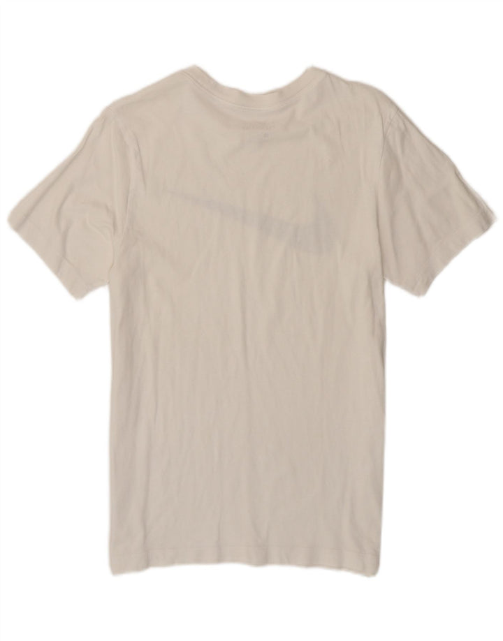 T-shirt grafica da uomo Nike Top piccola bianca