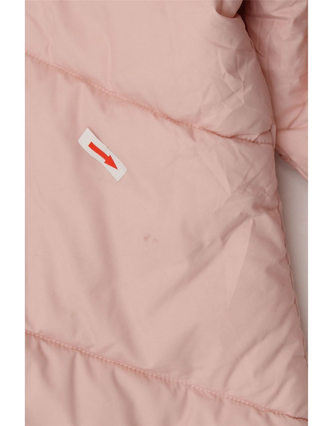 Giacca imbottita con cappuccio da donna Puma UK 14 poliestere rosa medio