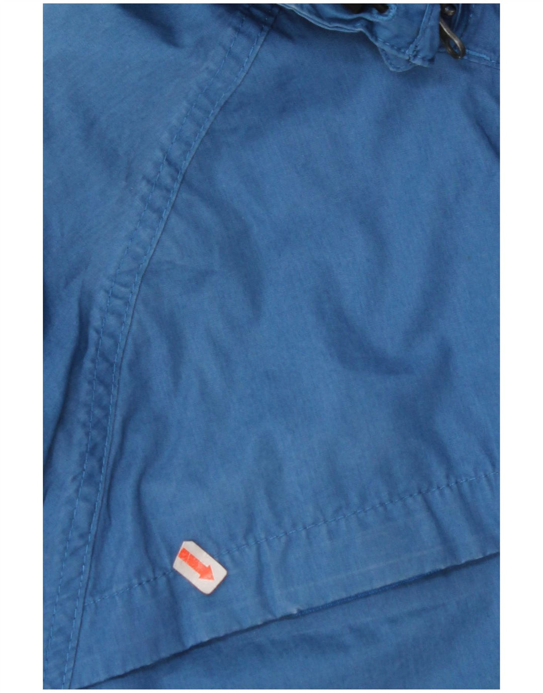 Giacca a vento con cappuccio da uomo TIMBERLAND UK 36 Small Blu Poliestere