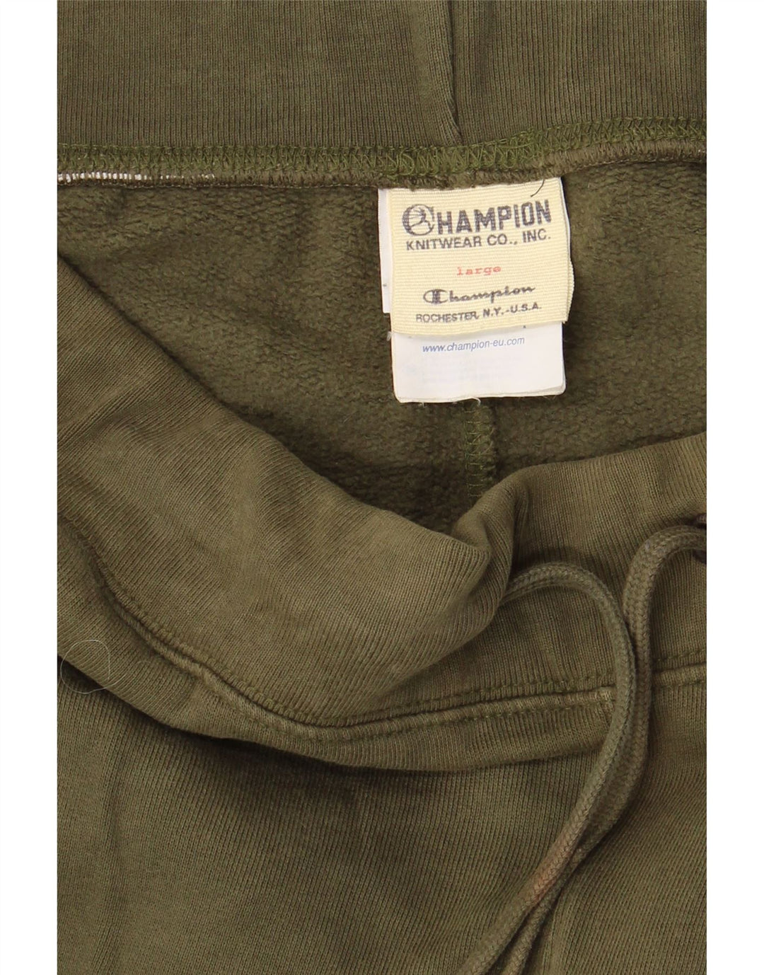 Pantaloni da tuta da uomo CHAMPION grandi in cotone kaki