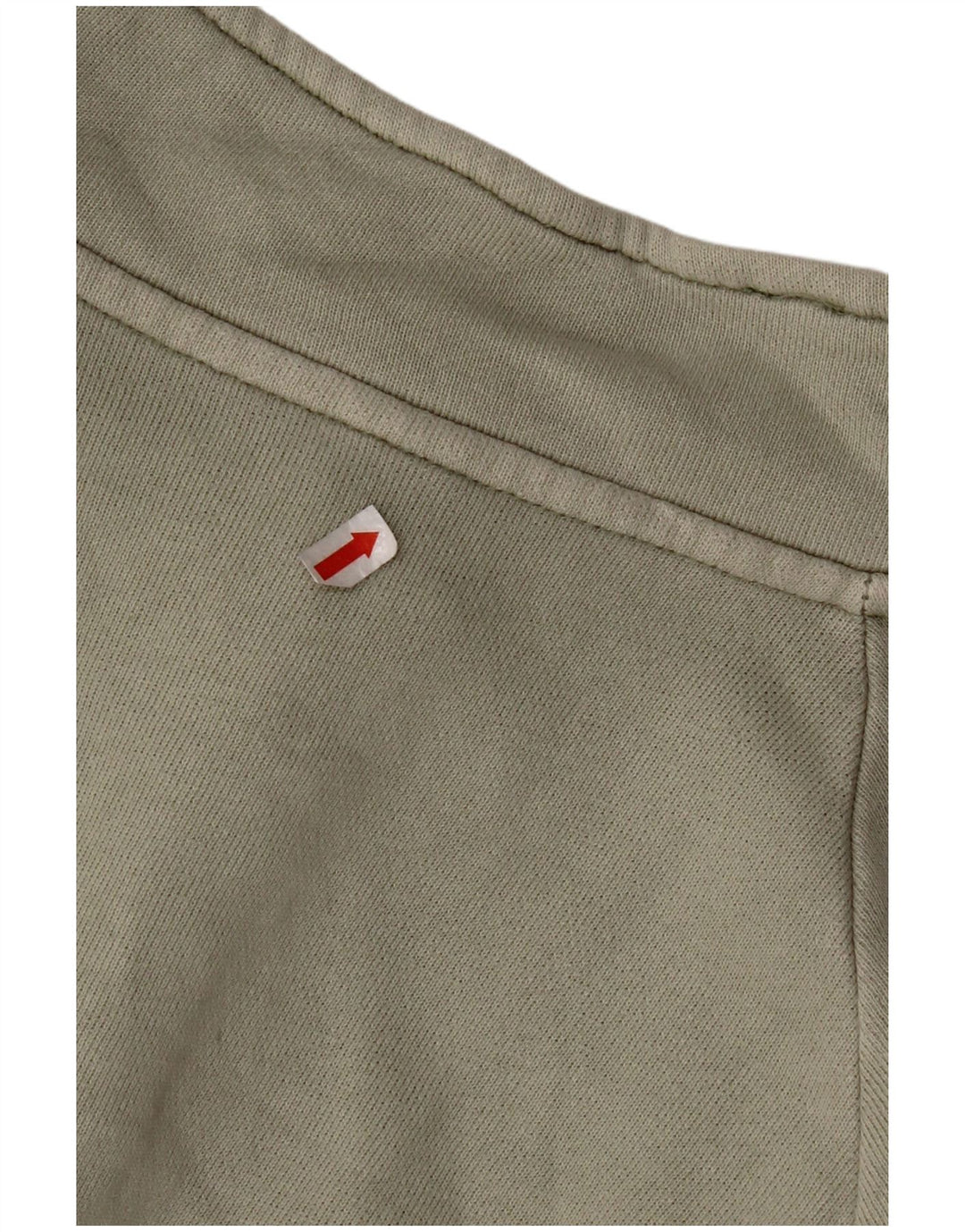 REEBOK Felpa con collo con zip da uomo Maglione grande in cotone kaki