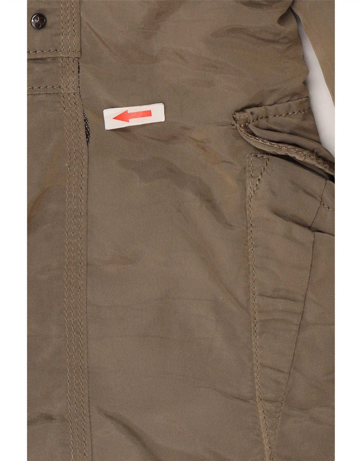 PEUTEREY Cappotto imbottito con cappuccio da donna IT 48 XL Khaki Poliammide