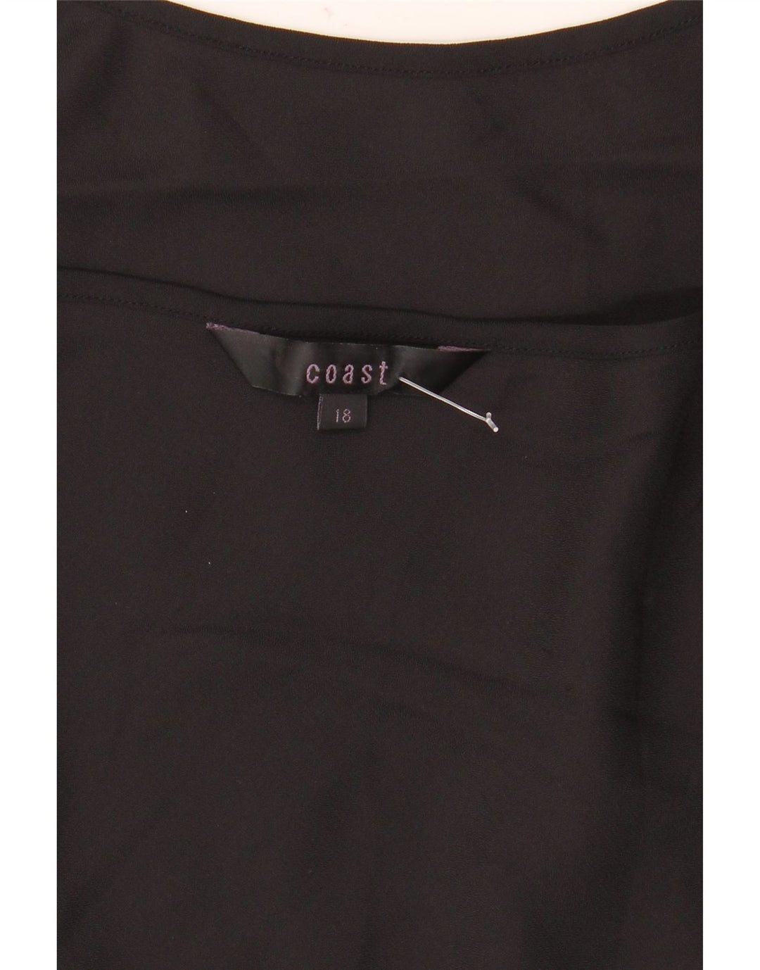 Abito sottoveste da donna Coast UK 18 XL Nero