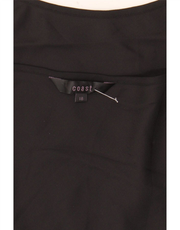 Abito sottoveste da donna Coast UK 18 XL Nero