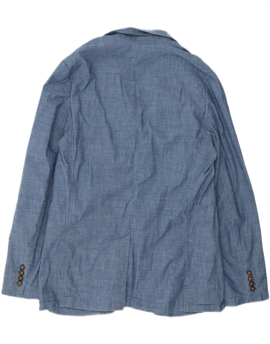 Giacca blazer da uomo a 2 bottoni Gap UK 40 grande cotone blu