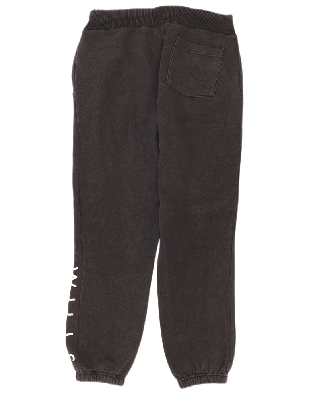 Pantaloni da tuta con grafica da uomo Jack Wills Joggers cotone medio nero