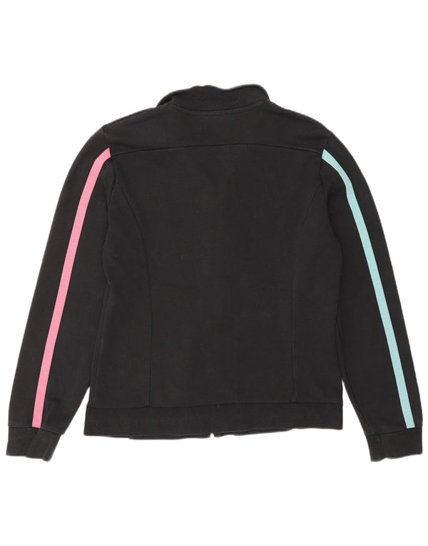 Giacca da tuta da donna Emporio Armani UK 14 Medium Black Colourblock