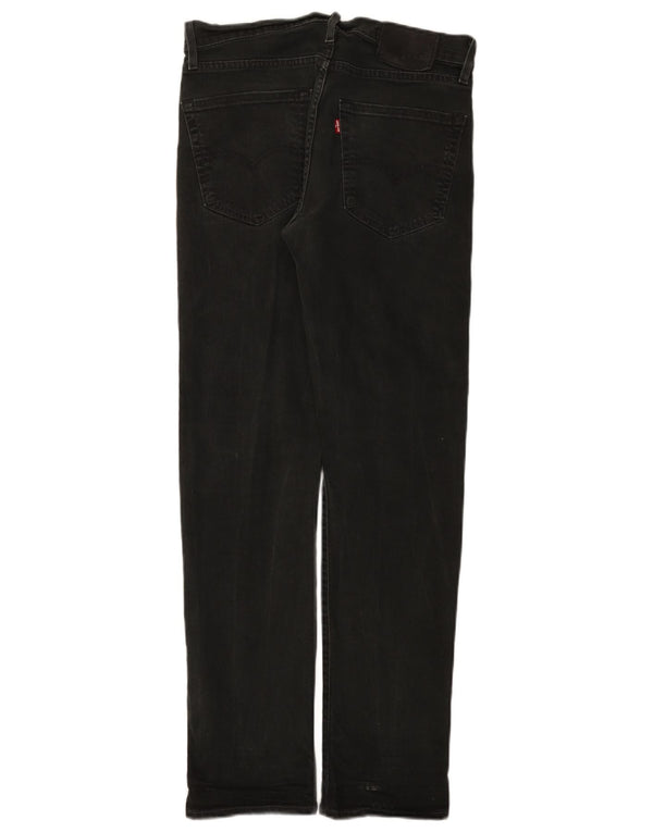 Jeans slim da uomo Levi's W30 L32 cotone nero