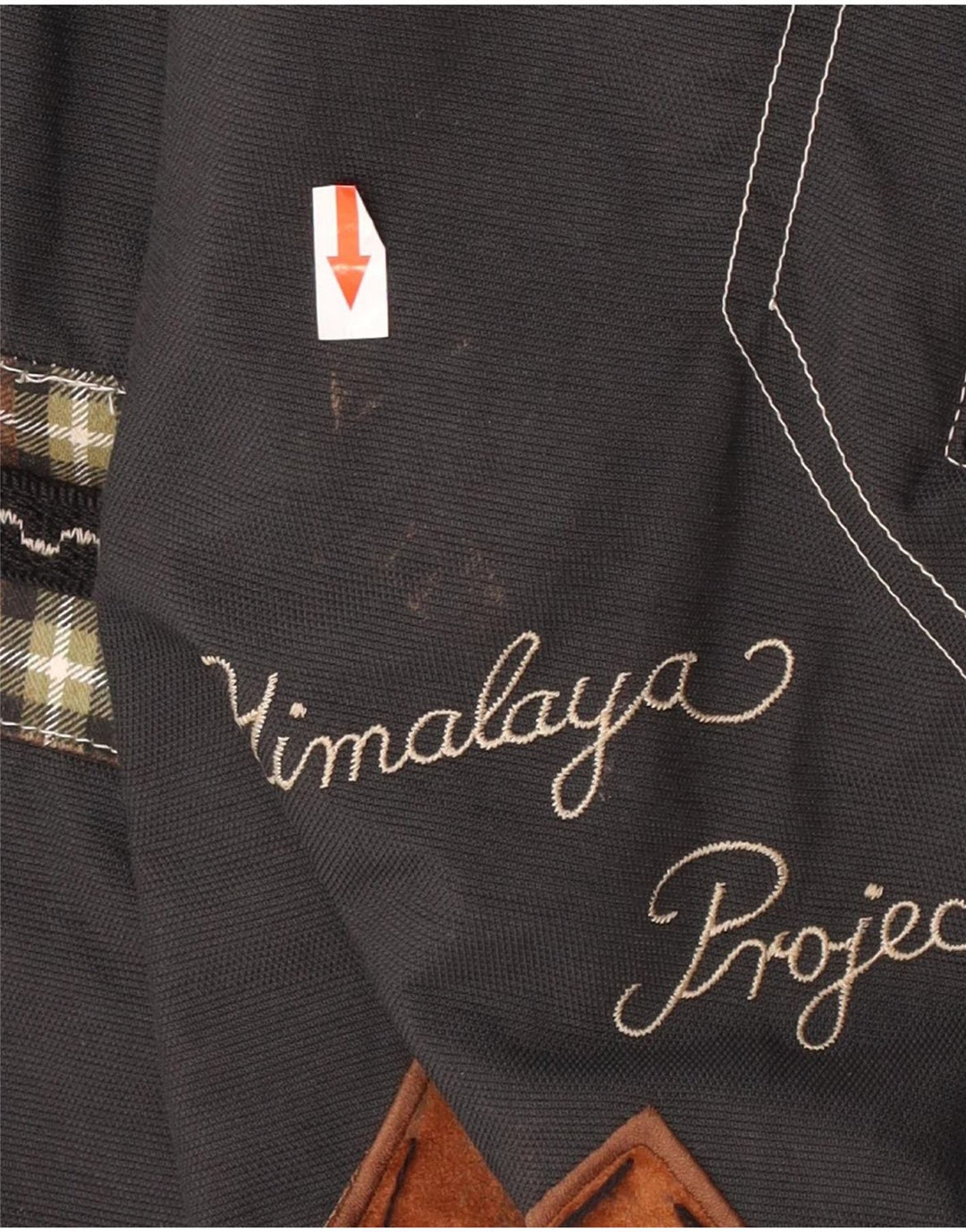 Giacca da sci con cappuccio con grafica rilassata da uomo Magic Venture UK 36 Small Grey Retro