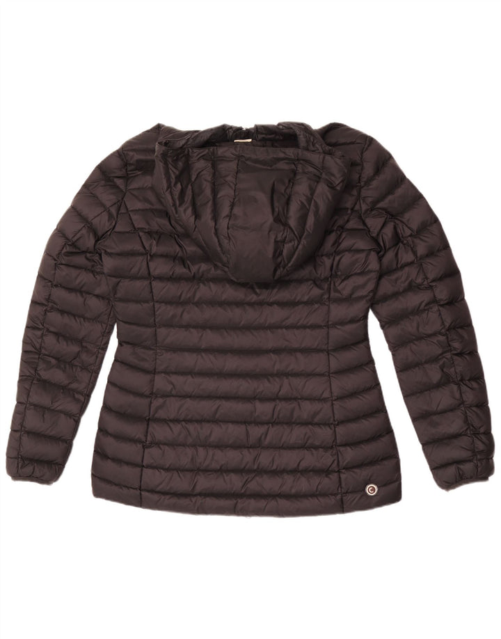 Piumino Colmar Donna con cappuccio IT 46 Large Nero Poliammide