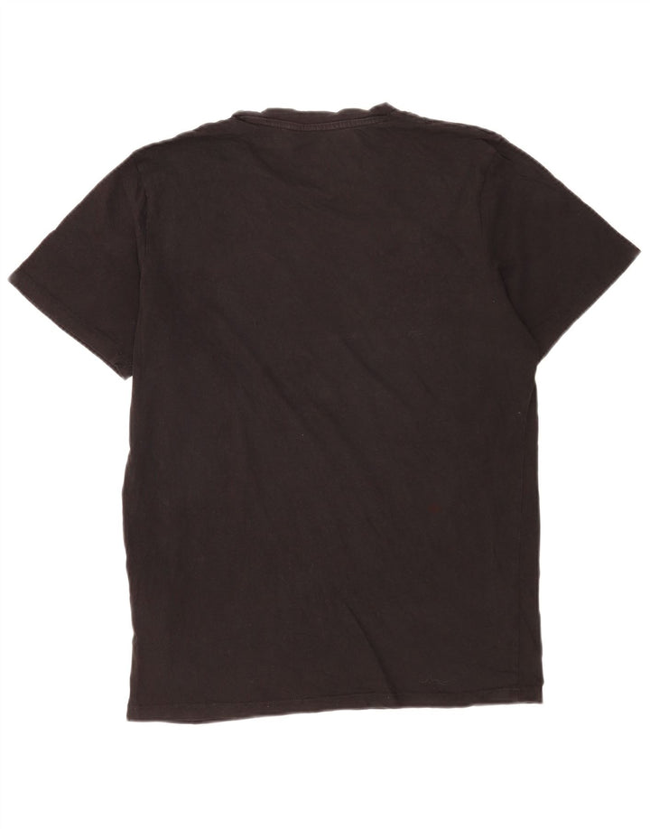 T-shirt grafica da uomo Jack & Jones Top piccola in cotone nero