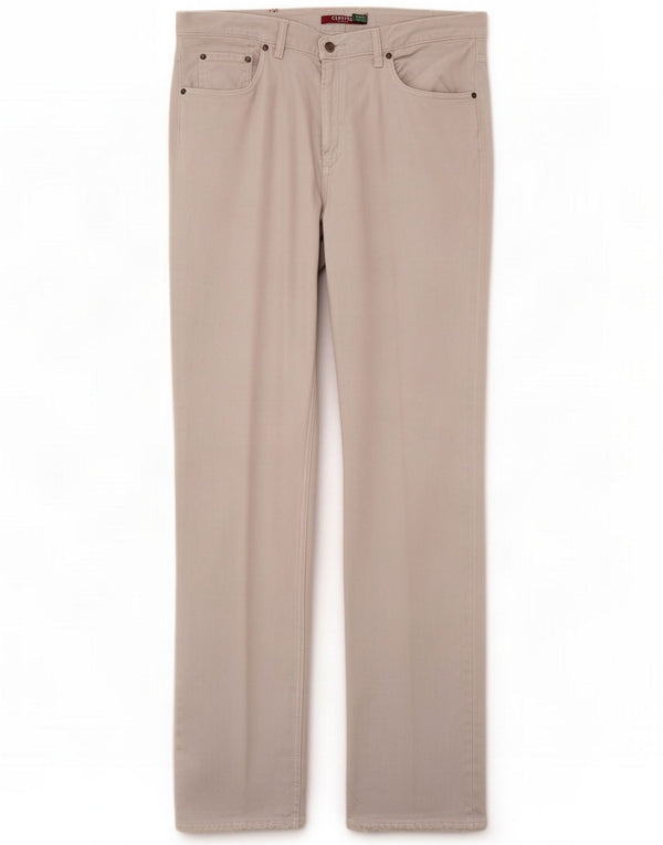 Carrera Mens 700 Regular Fit Casual Trousers W38 L34 Grey Cotton