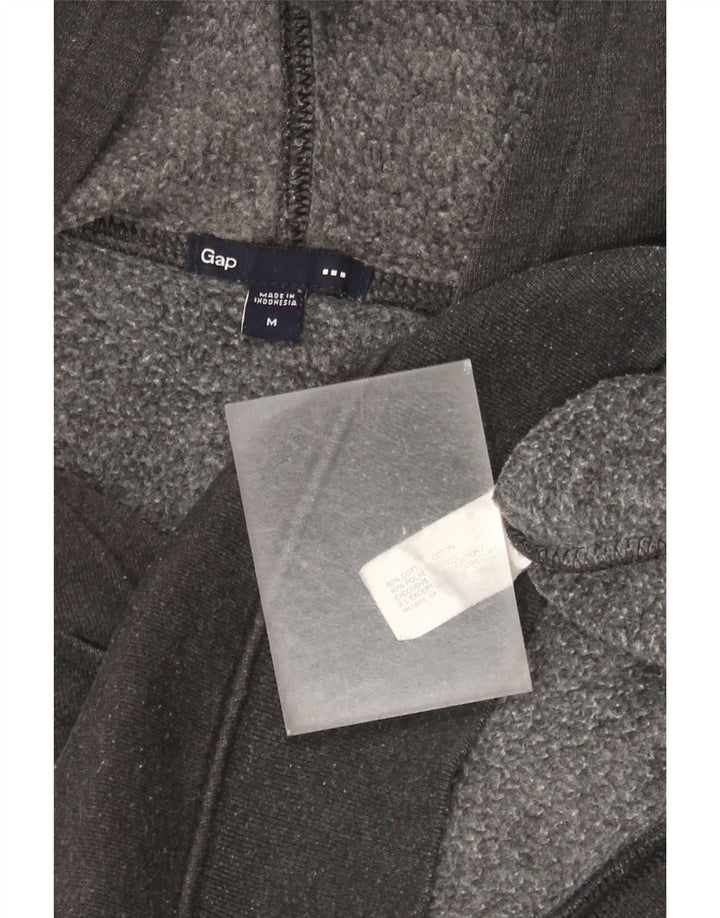 Felpa con cappuccio grafica da donna Gap UK 14 Cotone grigio medio