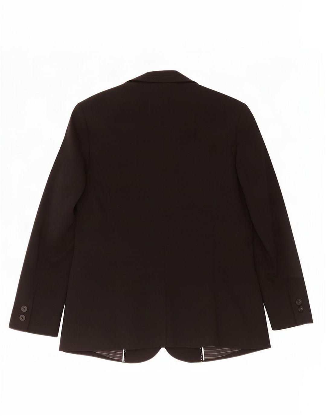 Giacca blazer a 1 bottone Marks & Spencer da donna UK 12 poliestere nero medio